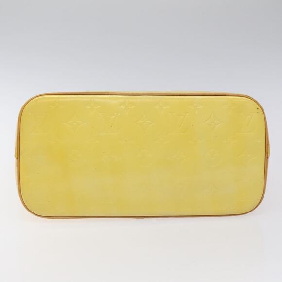 LOUIS VUITTON Monogram Vernis Houston Hand Bag Gris M91053 - Picture 5 of 16